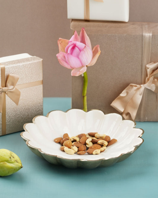 Folkstorys - Ocean Serving Decor Bowl