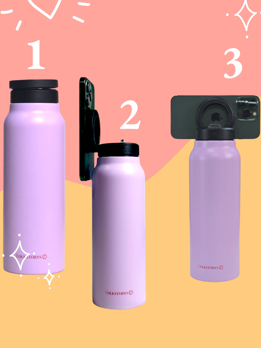 Tribot Bottle with Rakhi Bracelet combo