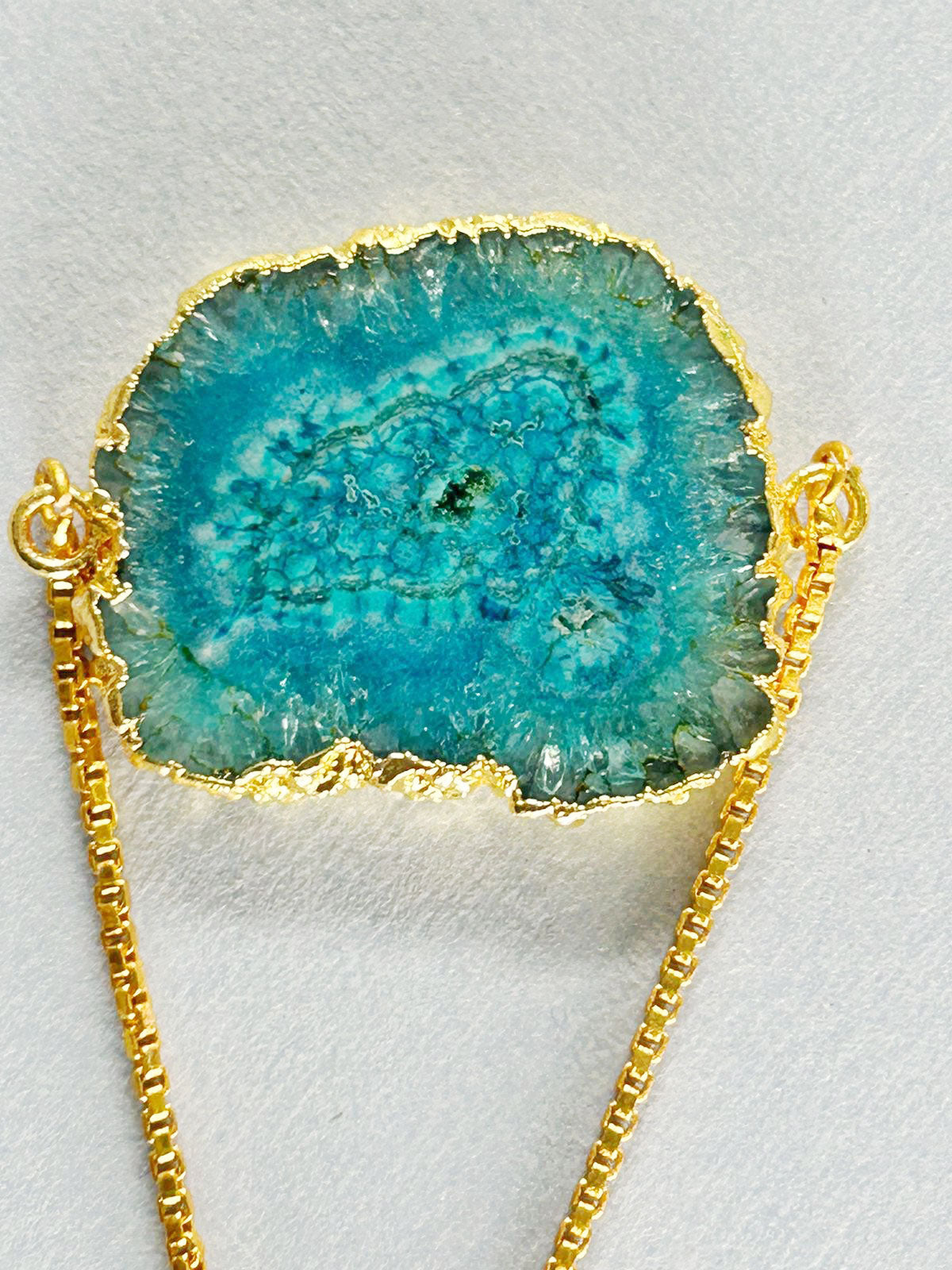 Cobalt Gemstone Rakhi bracelet