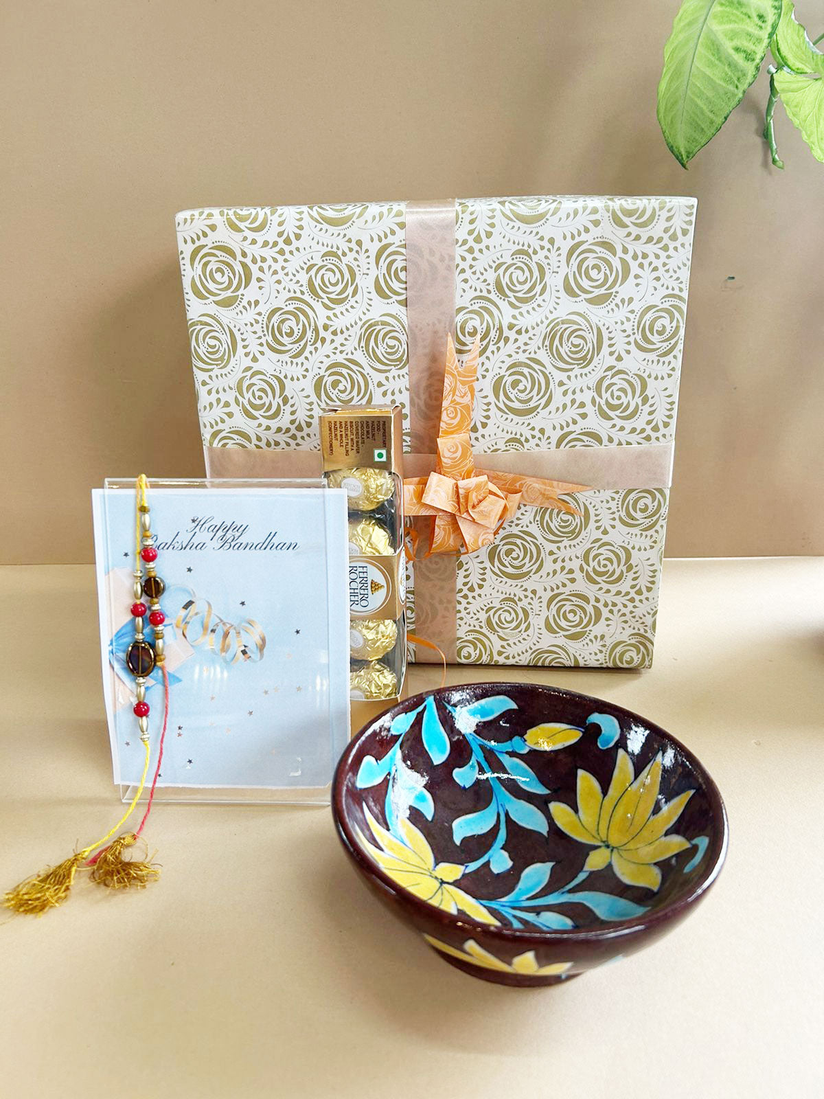 Dharini Bowl Rakhi Gift Hamper
