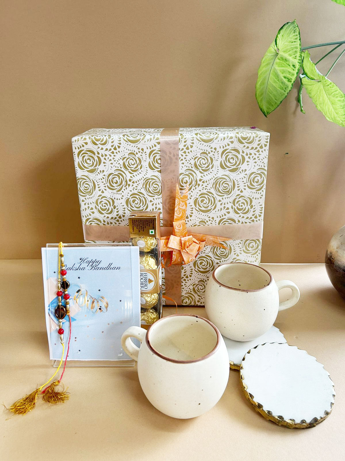 Pure Bliss Mug Rakhi Gift Hamper