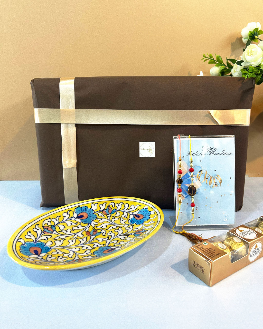 Nalini Tray Rakhi Gift Hamper