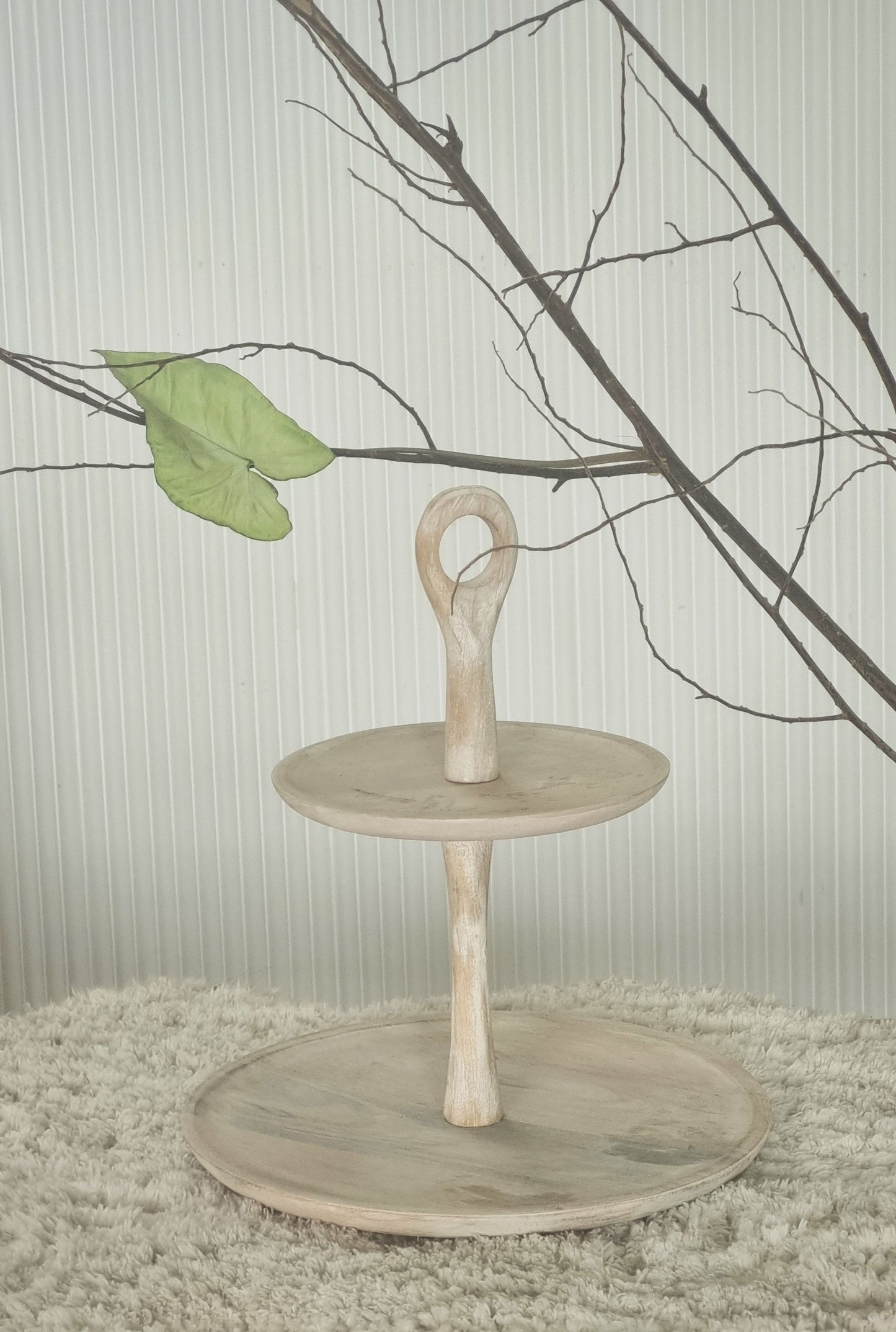 Farmhouse 2 tier Cake Tray