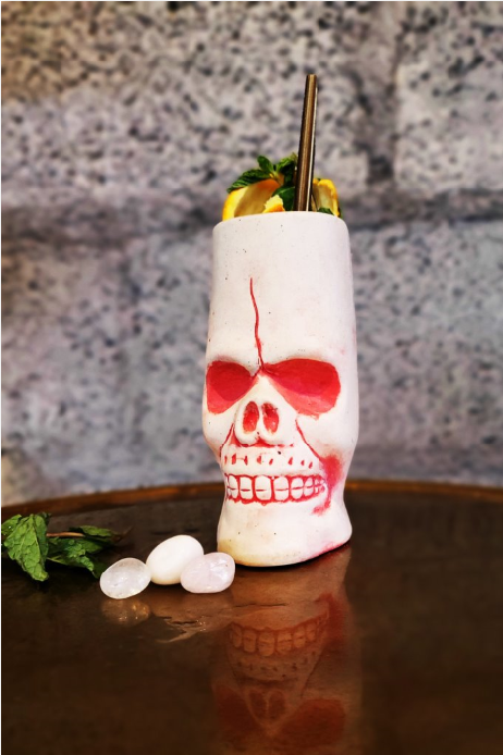 White House Tikki Beer Mug