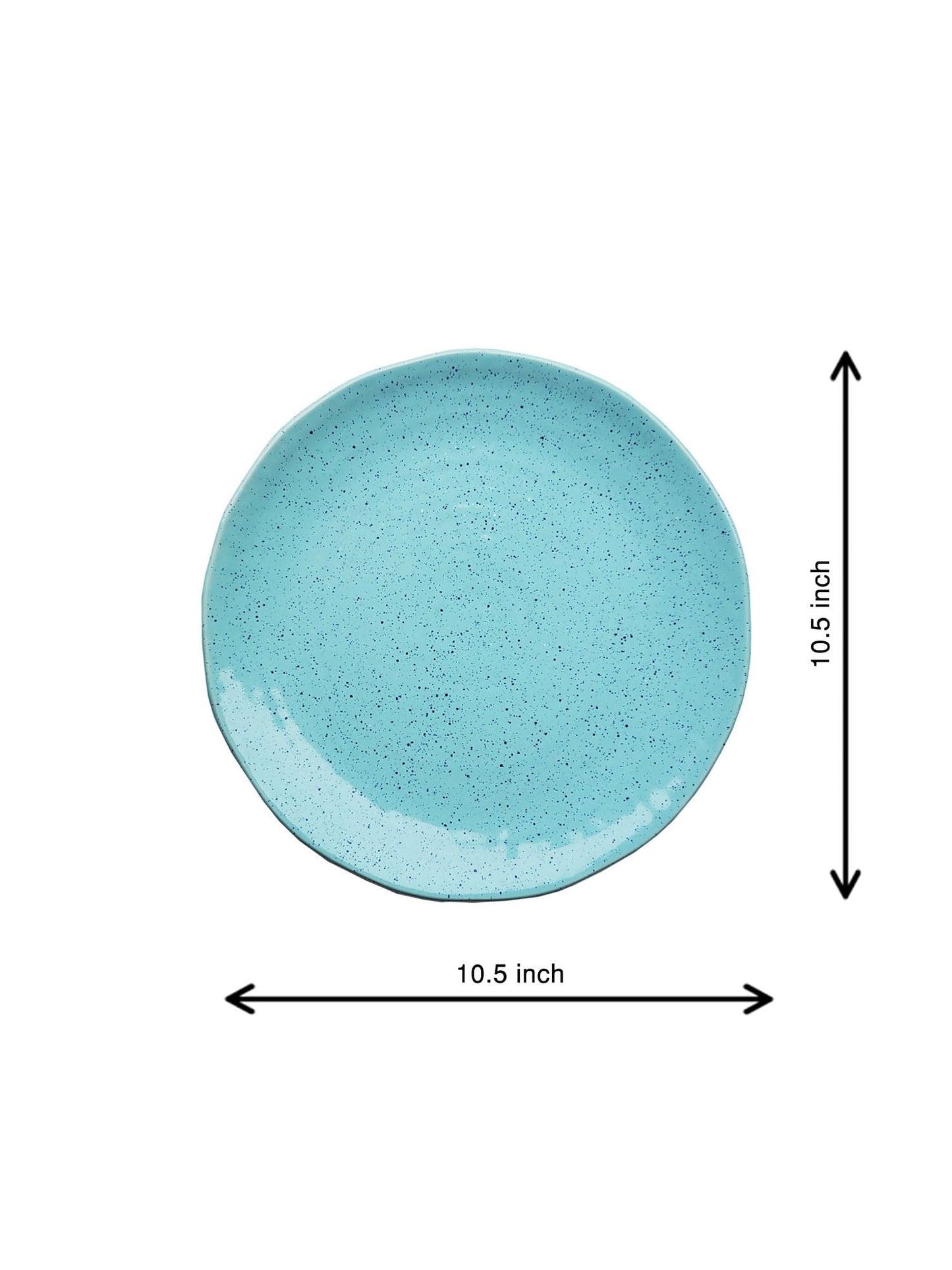 Aqua Organic Dinner Plate