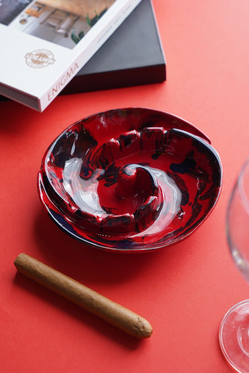 Tropical Spiral Ashtray