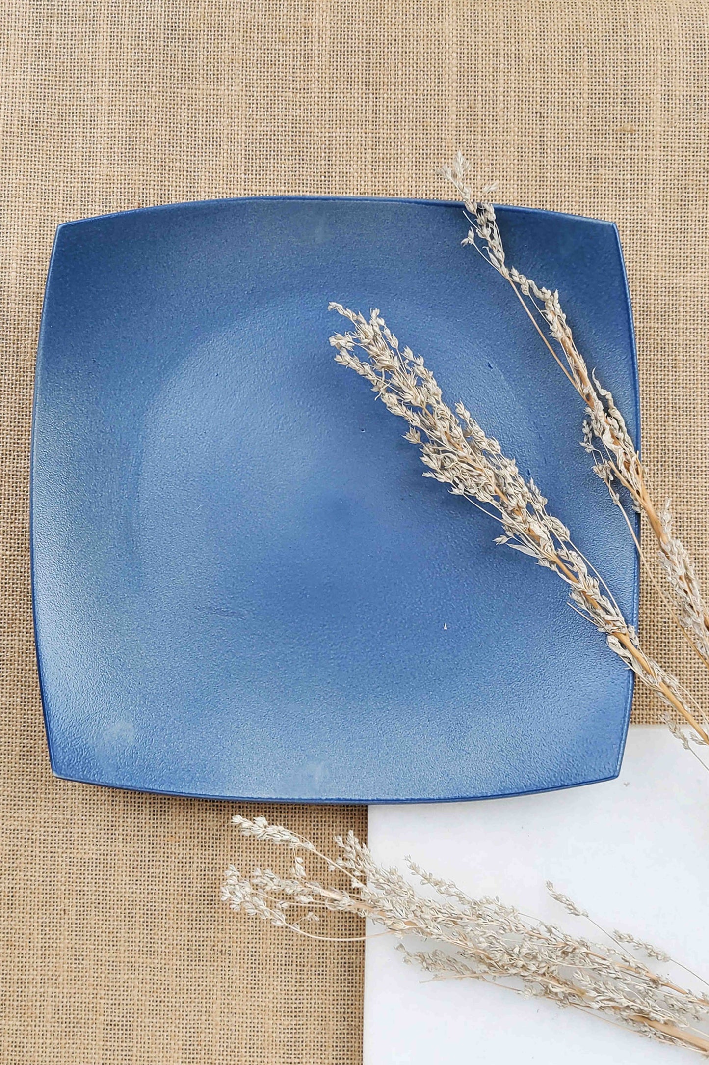 Denim Square Platter Tray