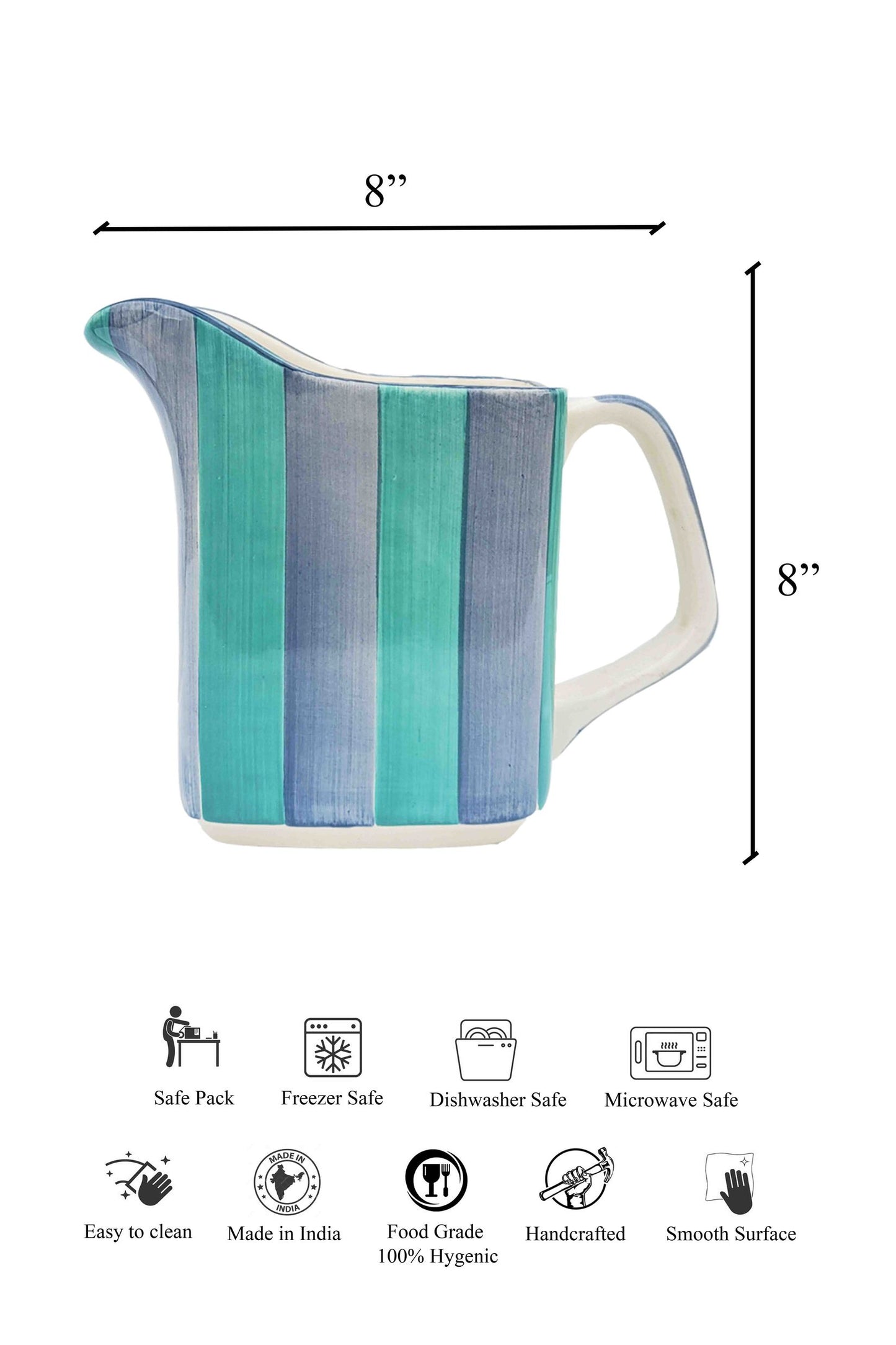 Blue Bonnet Blaze Jug