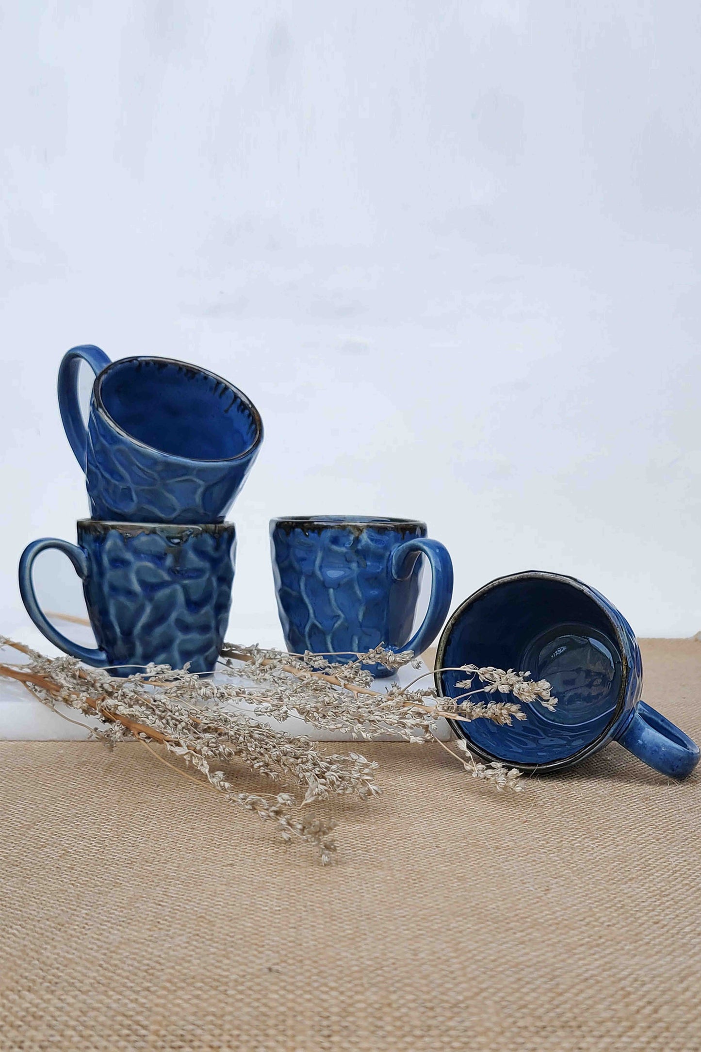 Blush Mini Calla Mugs