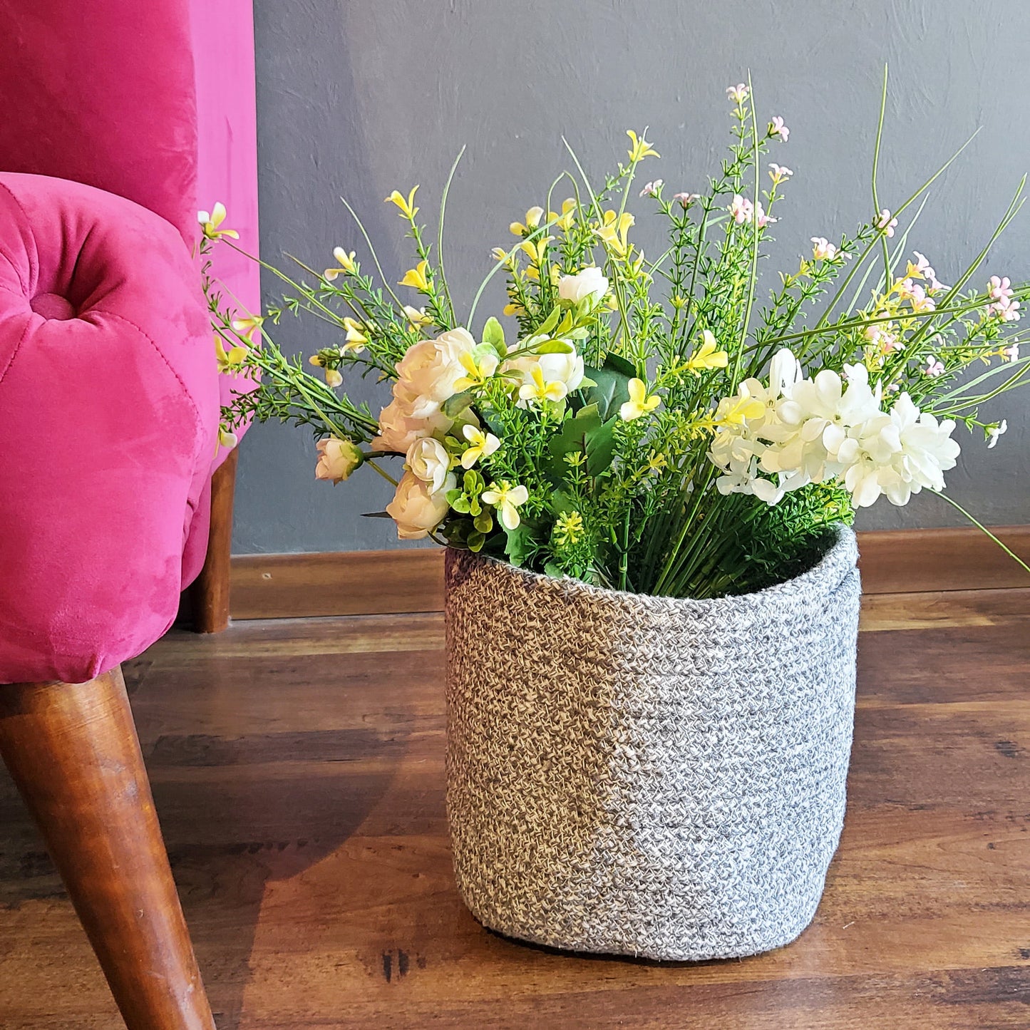 grey storage and laundry bag from folkstorys