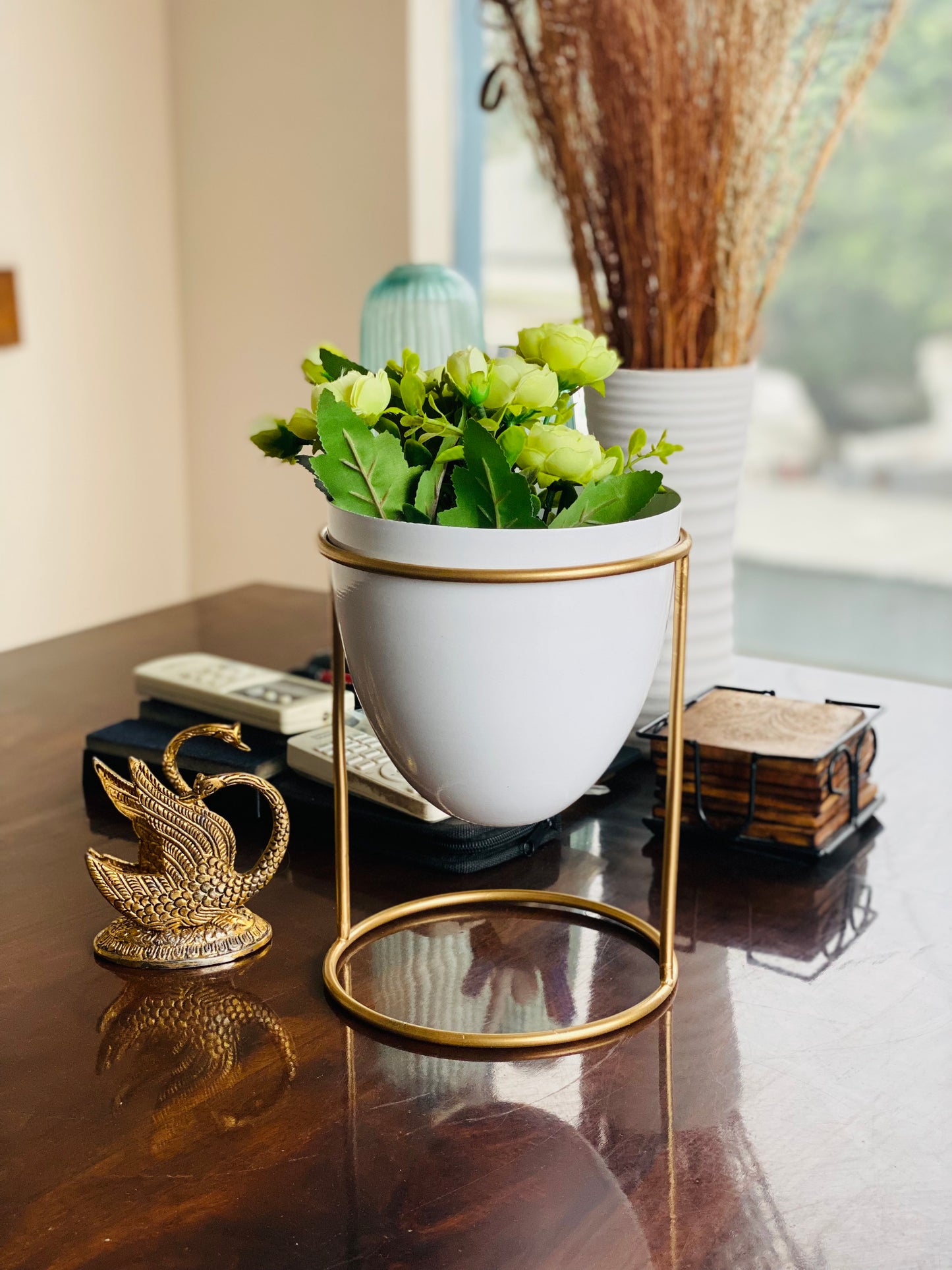 Pistachio Rose (Big) Planter