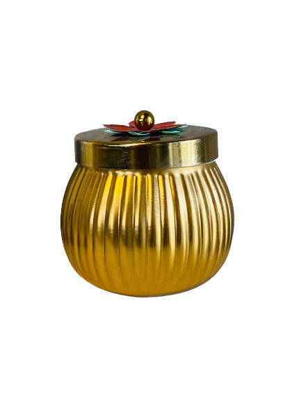 Mallige Dry Fruit Vase with Lid