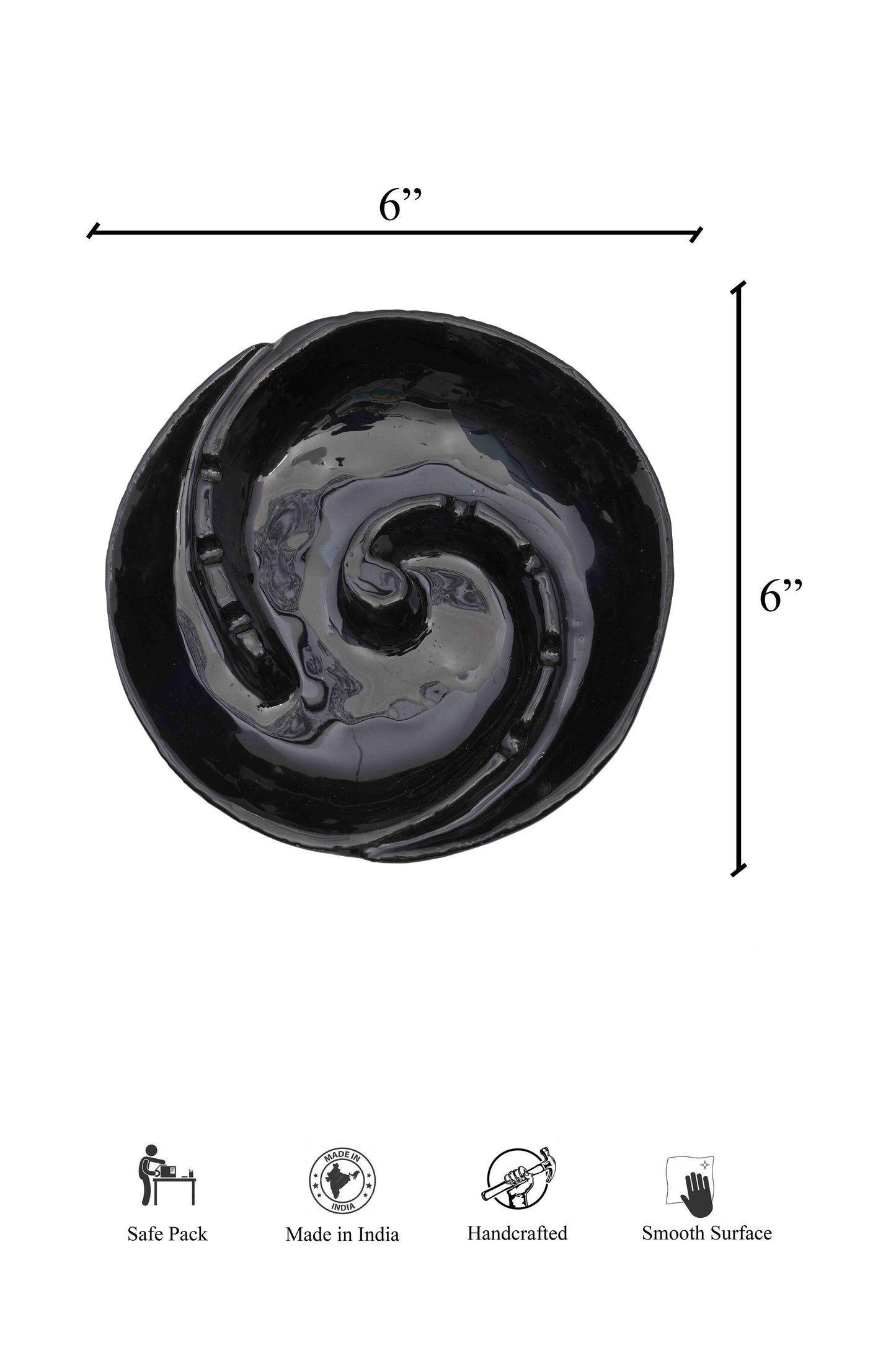 Nightingle Spiral Ashtray