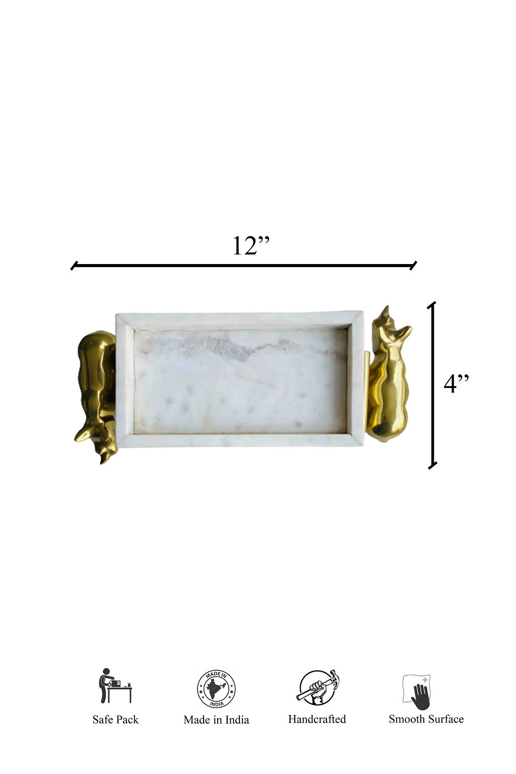 Rhino Marble Platter
