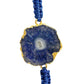Aqua Gemstone Rakhi with Thread