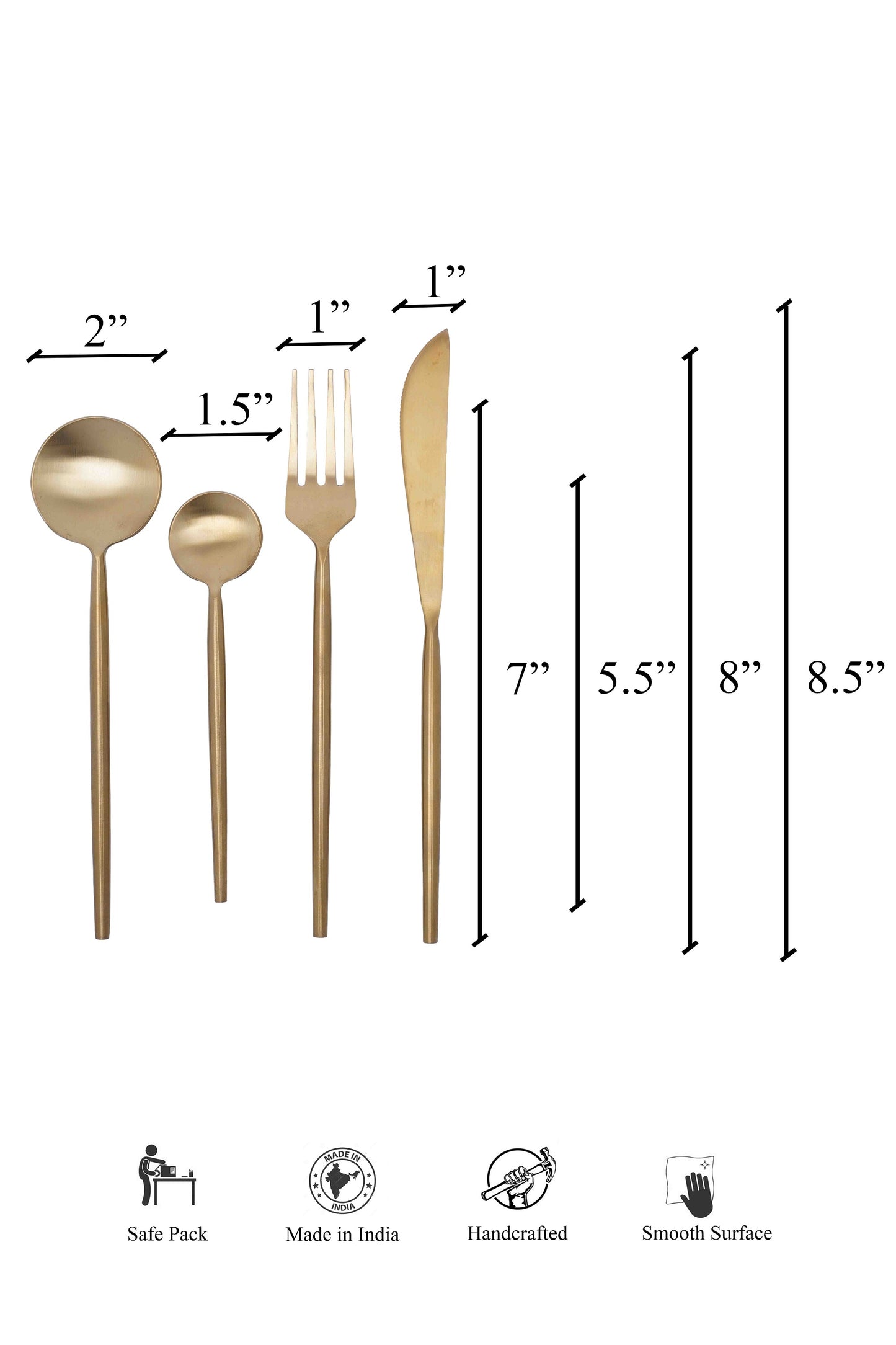 Folkstorys - Brass Cutlery