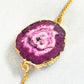 Violet Gemstone Rakhi Chain