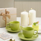 Folkstorys - Goddess Lily Tea cup with saucer set of 2