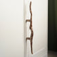 Brown Linear Branch Wardrobe Door Handle-Folkstorys