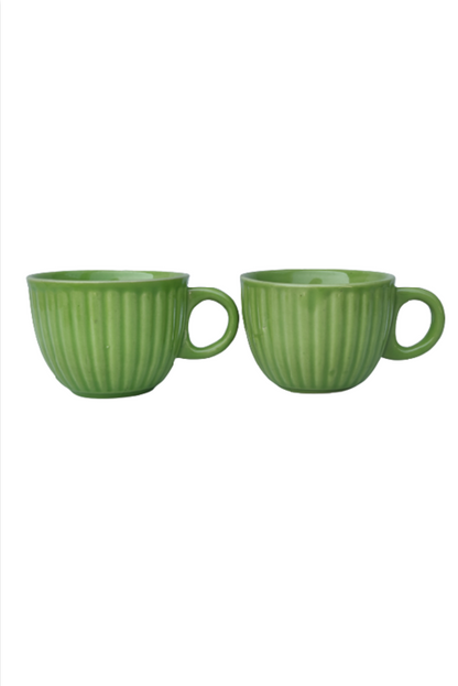 Folkstorys - Goddess Lily Tea cup with saucer set of 2