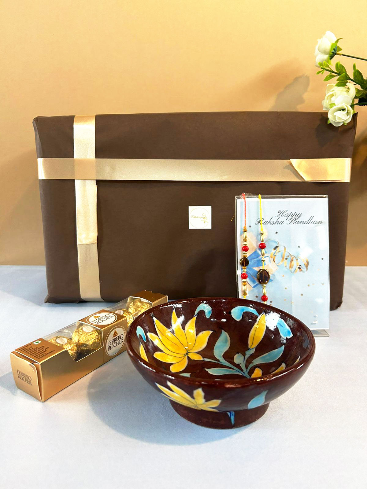 Dharini Bowl Rakhi Gift Hamper