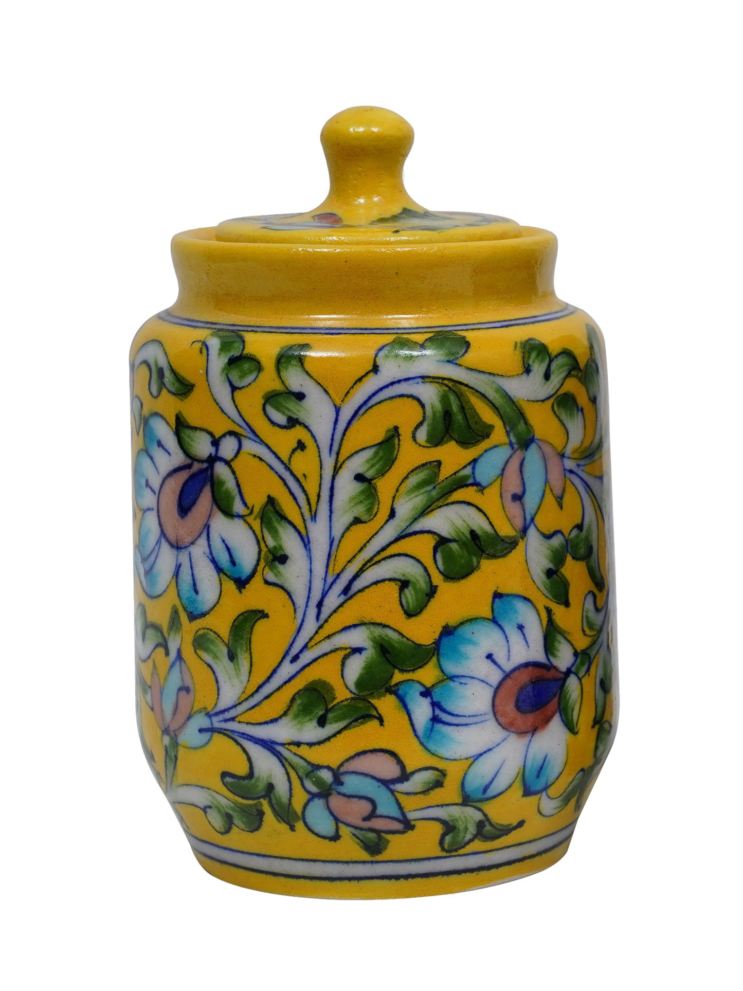 Daisy Storage Vase with Lid