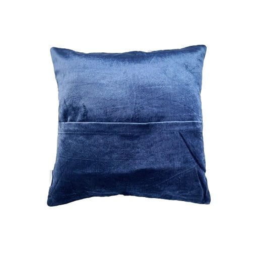 Blue velvet Cushion cover from folkstorys