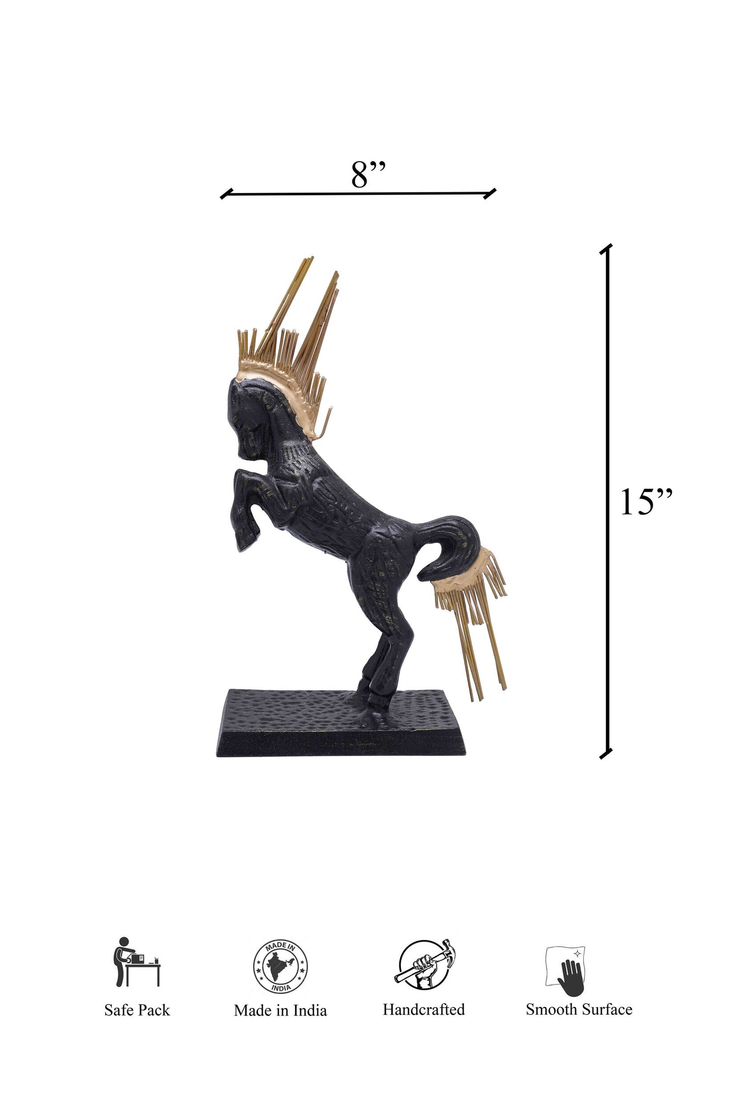 Gothic Black Stallion