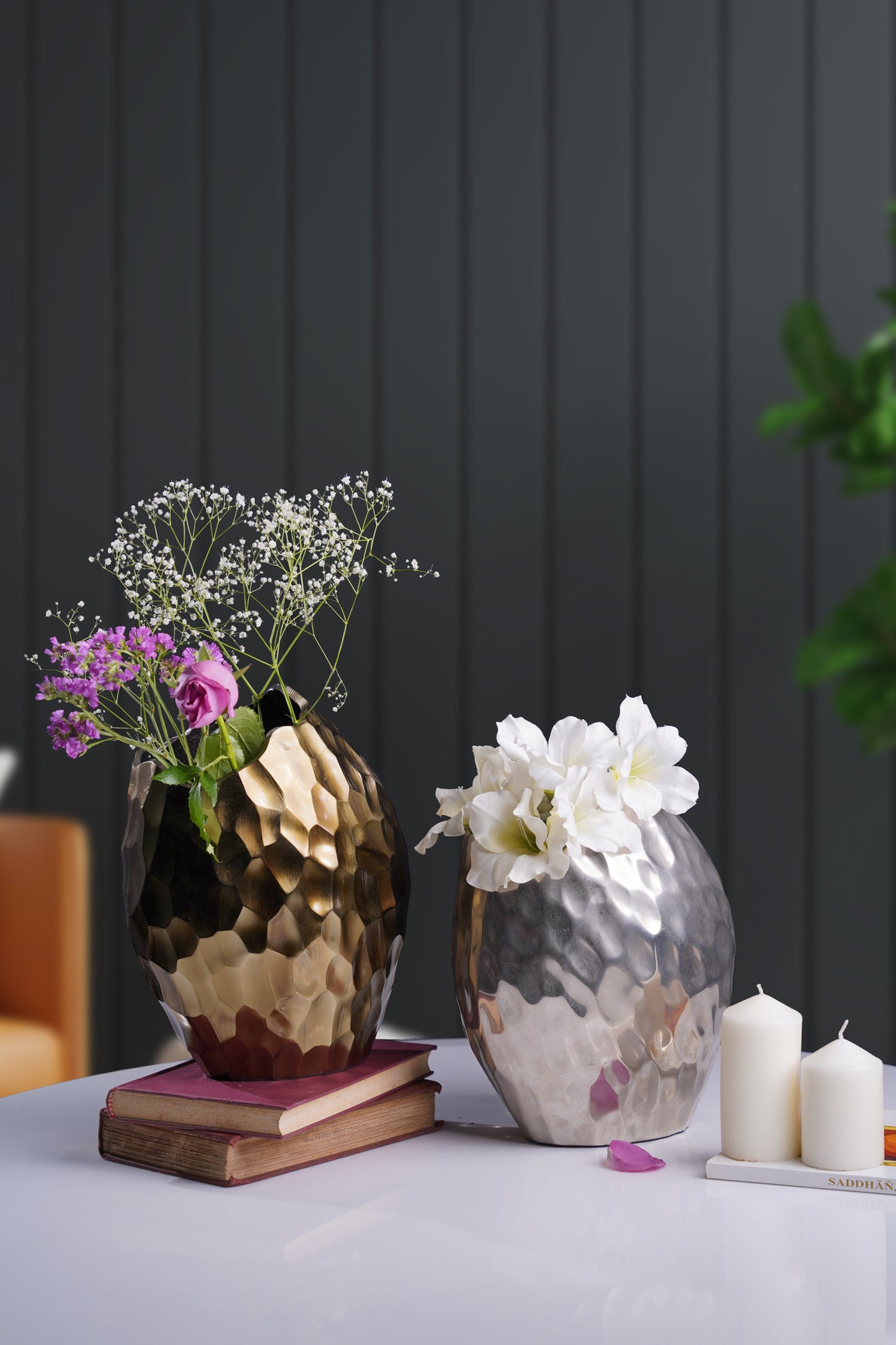 Luxury Retro Silk Vase
