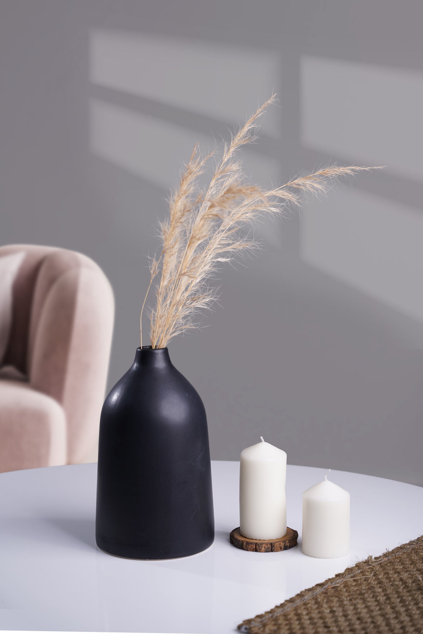 Sable Bud Ceramic Vase
