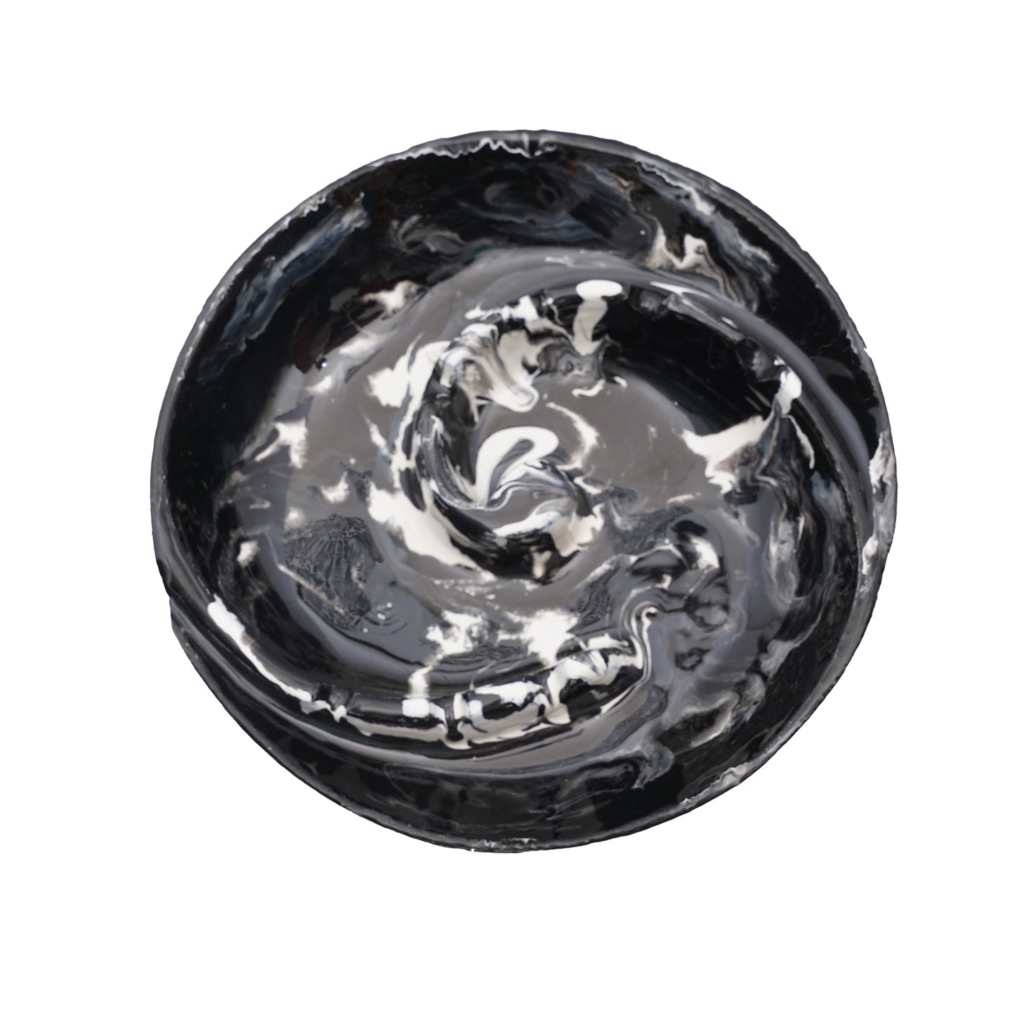 Monochrome Spiral Ashtray