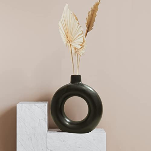 Ivory Hoop Vase