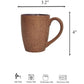 Brown Grained Mugs
