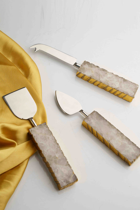 Gem Stone Cutlery