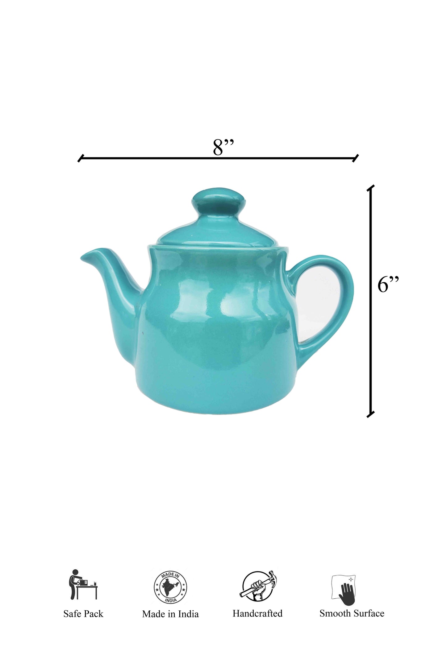 Blue Columbine Mini Tea Pot