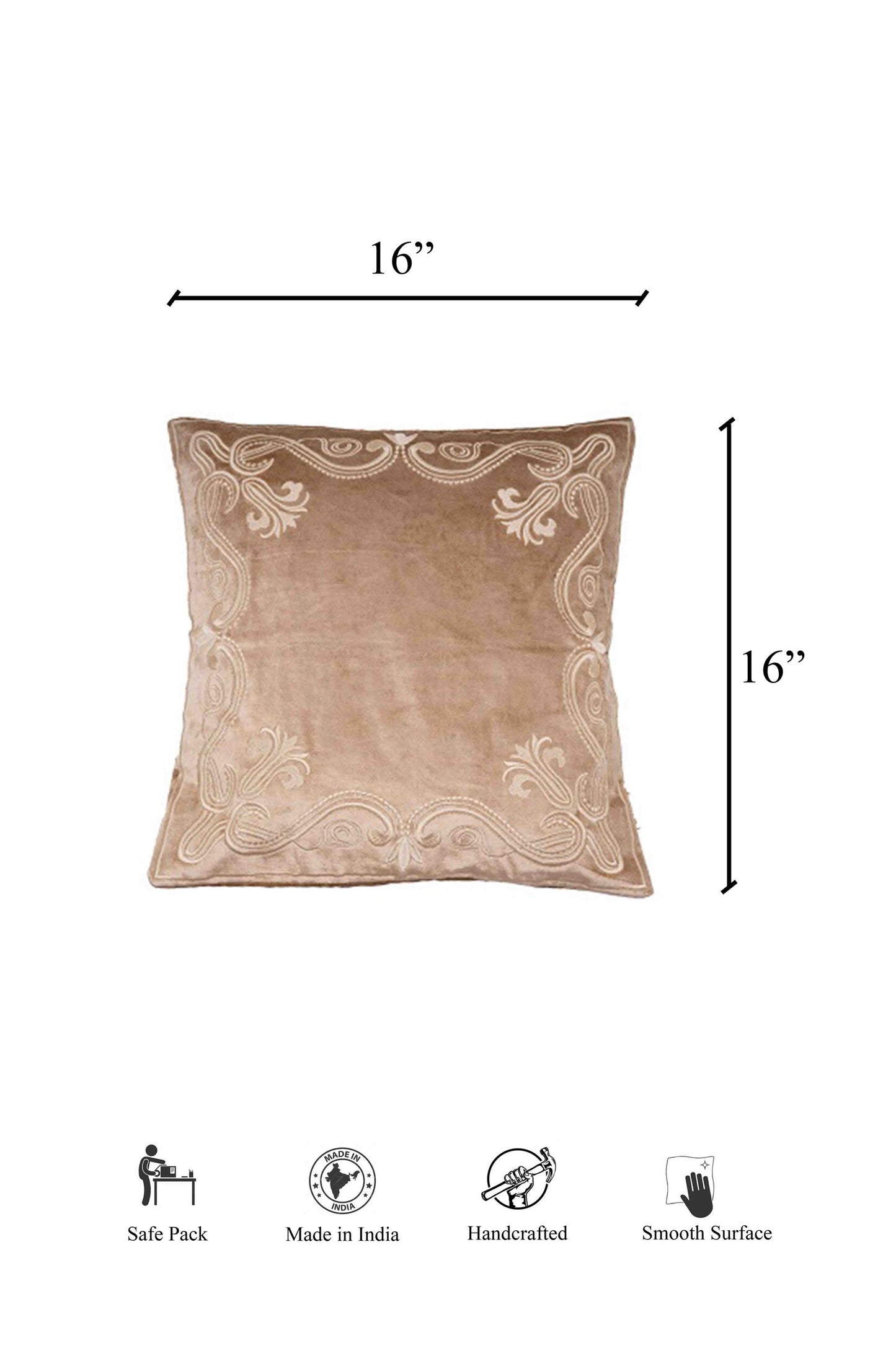 Ivory Embroidery Cover