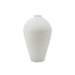 Amphora white ceramic vase