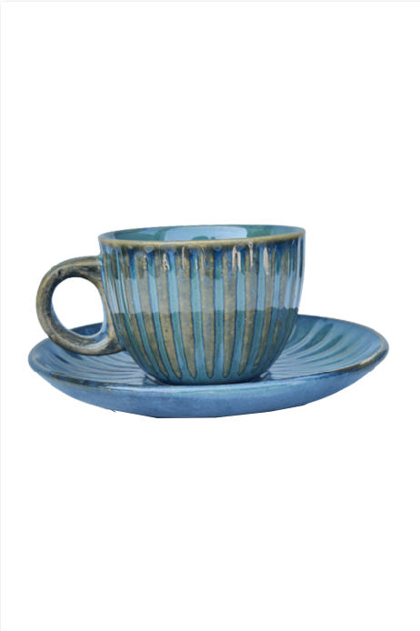 Tulips Tea Cups (Set of 2)