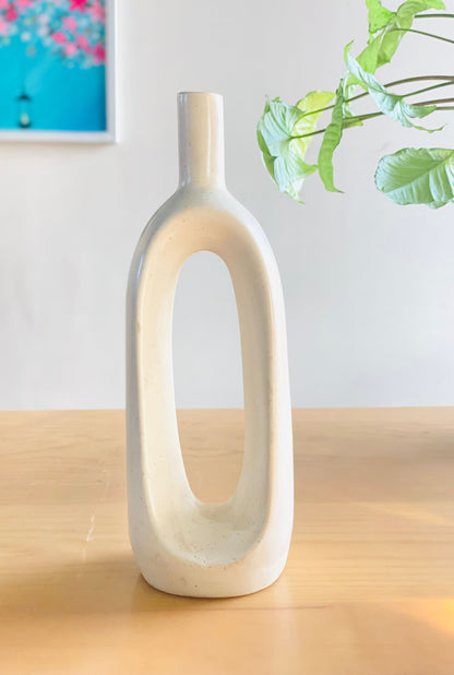 Angel Wing Ceramic Vase