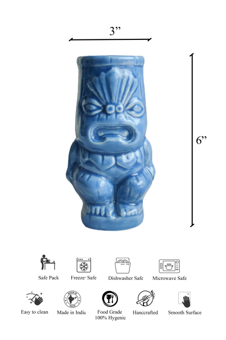 Ku Blue Tikki Mug