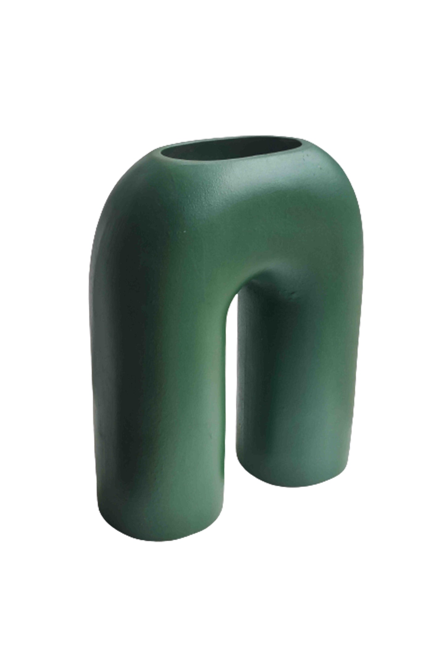 Sculptural Ivory Ceramic Vase