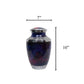 Galaxy Temple Jar / Storage Vase with Lid