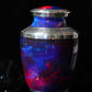 Galaxy Temple Jar / Storage Vase with Lid