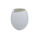 Ivory Metal Vase