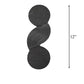 Black Rock Wardrobe Door Handle