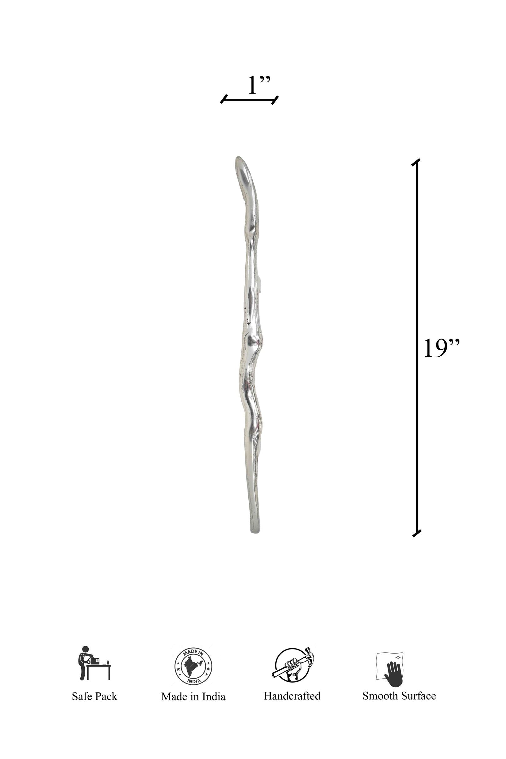 Linear Branch Wardrobe Door Handle-Door Handles & Knobs-Folkstorys