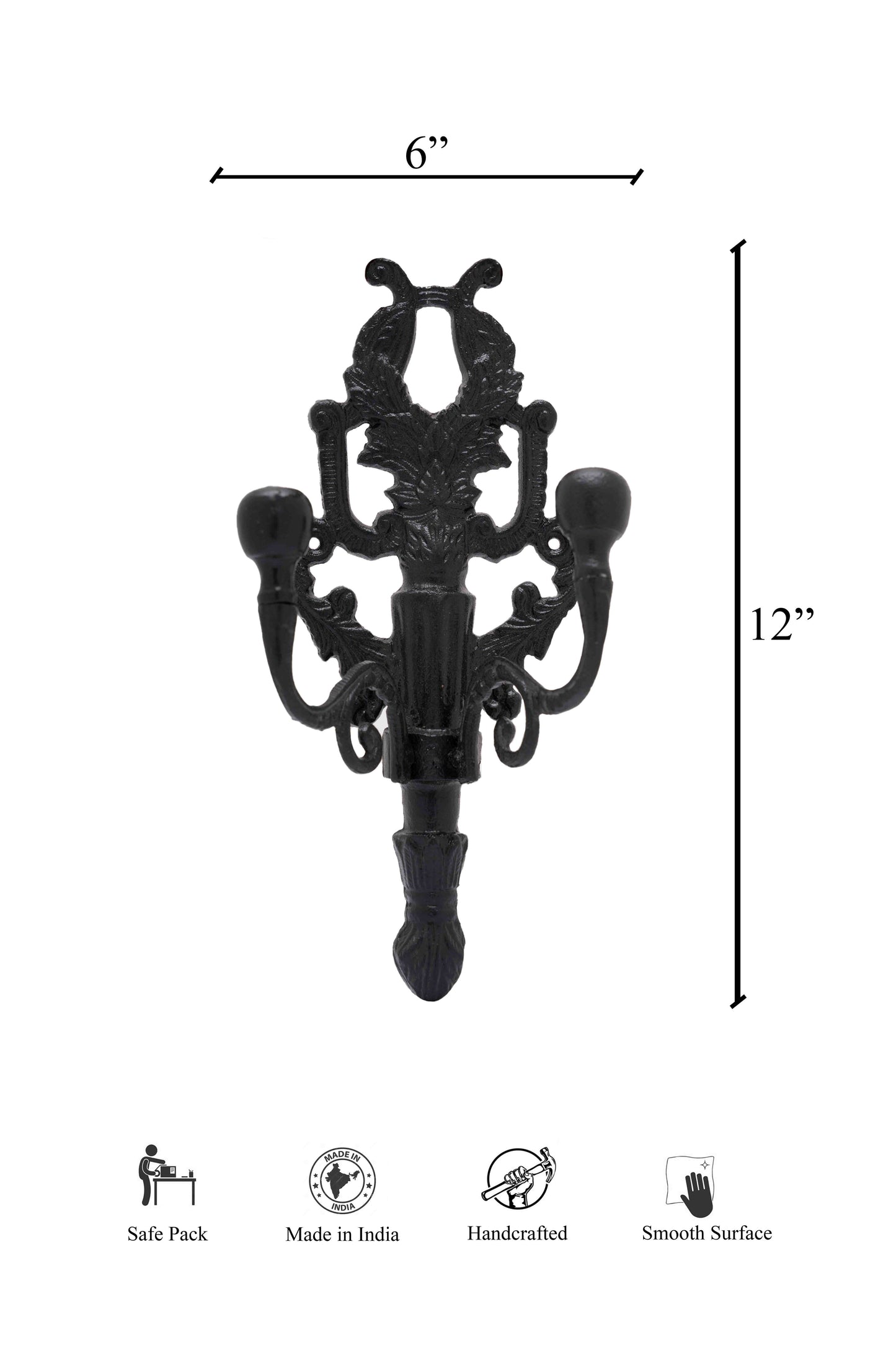 Mid Century Metal Hook