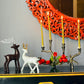 Luxe Golden Antler White Deer