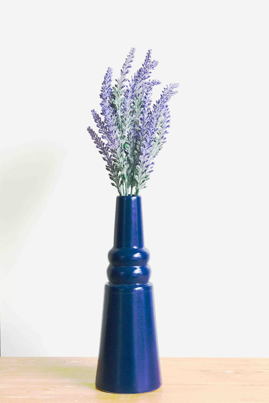 Sirahi Navy Vase