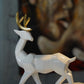 Luxe Golden Antler White Deer